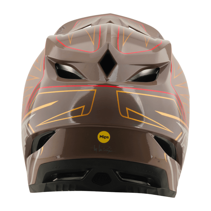 TLD D4 AS POLYACRYLITE HELMET SHADOW PRO TIMBER - Trackstars BMX